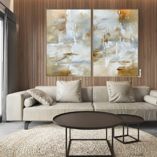 quadro pintado a mão